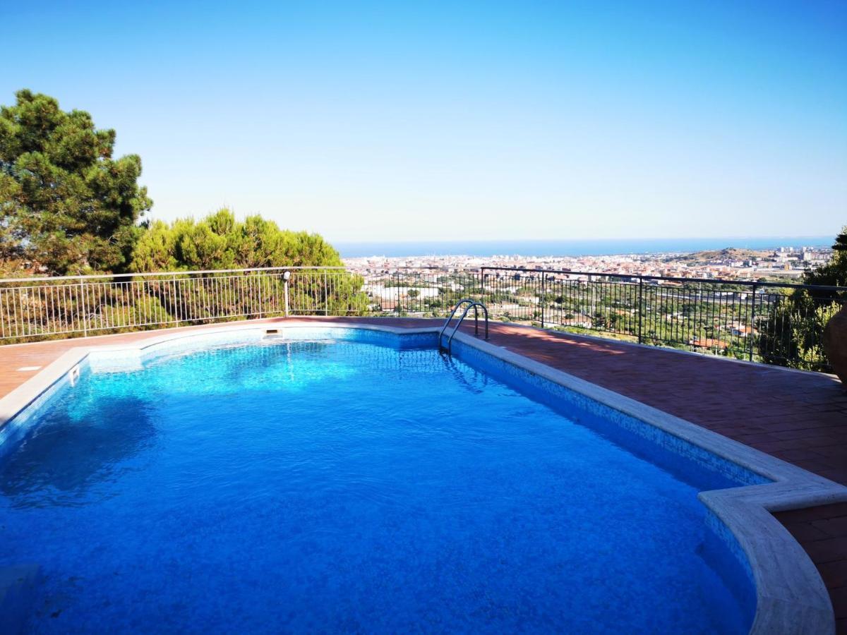 Holiday Flower Villa Panoramica Sul Golfo Di Catania Misterbianco Bagian luar foto